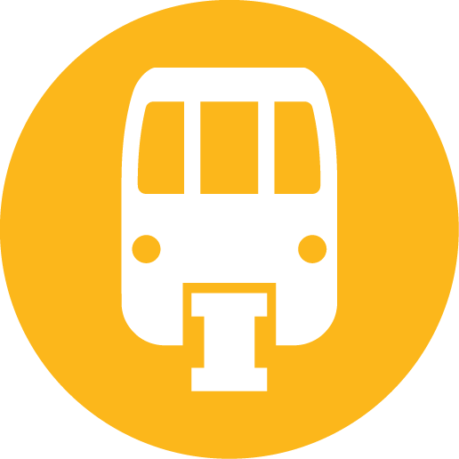 Logo with monorail