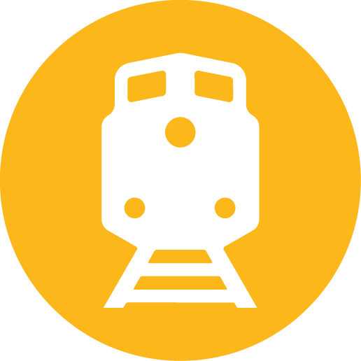Logo with sounder train