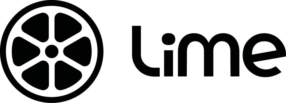 Logo for Lime e-scooters and e-bikes